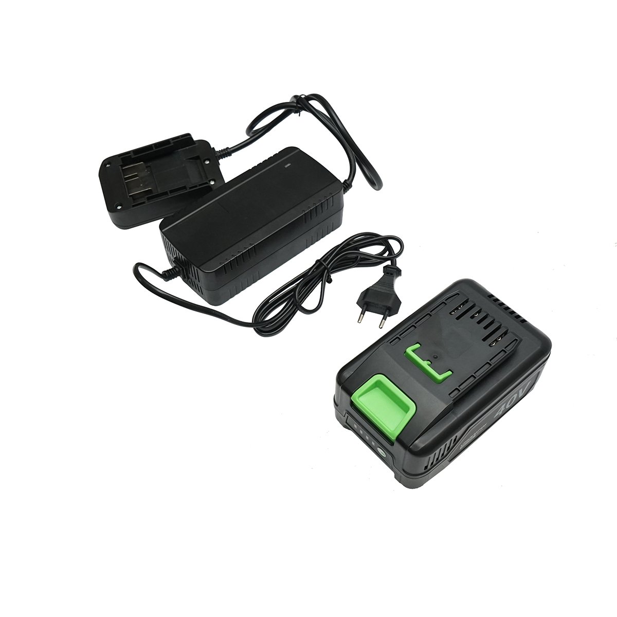 Motocoasa electrica multifunctionala 1500W, acumulator 40V/2Ah, viteza 8000 r/min, disc vidia si accesorii incluse